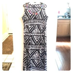 Brightly beaded maxi